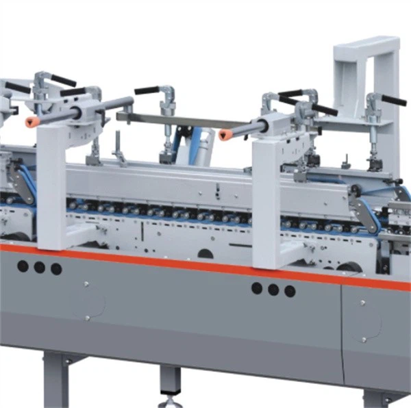 Box Folding And Gluing Machine